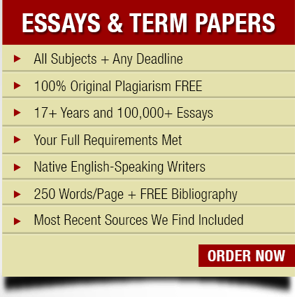 Essay and Term Paper Services for Alexandria Technical Community College