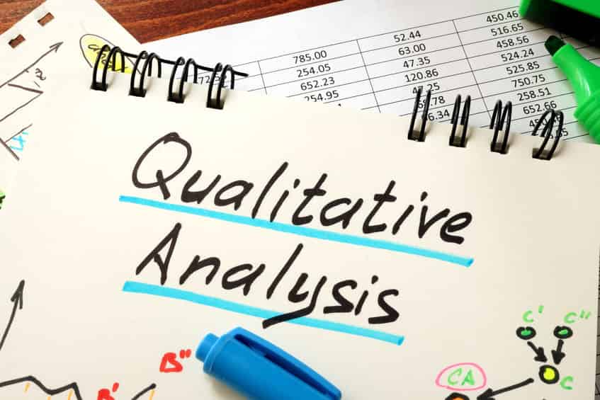 qualitative analysis data types