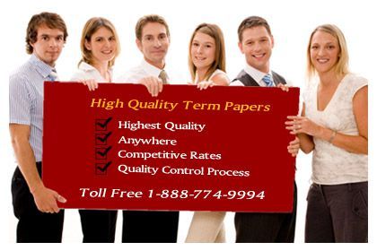 Custom Term Paper Writing